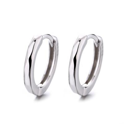 China Yaeno CLASSIC Sterling Silver 925 circle earrings cuff earrings for women wholesale for sale