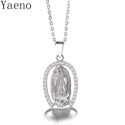 China 925 Series Creed Jewelry Romantic Jesus Cross Pendant Necklace for sale