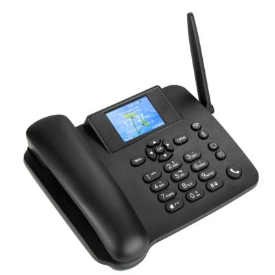 China FM radio hotspot wifi lte volte dual sim 4g gsm office cordless phone A910-4G-MSM 8909 for sale