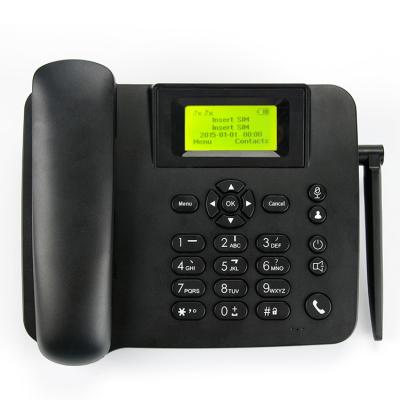 China FM radio dual sim WCDMA 3g GM/M land line cordless phone with sim card A910-3G-SC7701 for sale