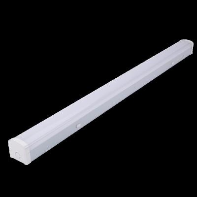 China PC OLAMLIGHT Led Vapor Tight Linear Batten Light Led Linkable Led Batten Light 120CM Batten Light for sale