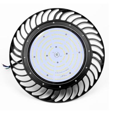 China Warehouse OLAMLIGHT UFO Led High Bay Light 200w Die Casting Aluminum 12 Heatsink for sale