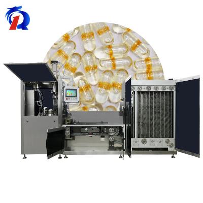 China NJYF-300C full automatic hard gel capsule automatic control liquid filling and sealing production machine line for sale