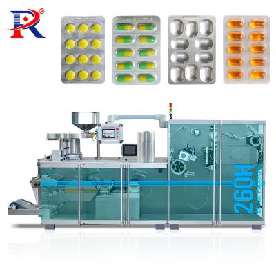 China Pharmaceutical High Speed ​​Capacity Roller Type Capsule Tablet Pill Alu PVC Alu Alu Blister Packing Food Machine for sale