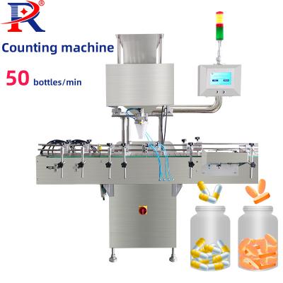 China Tablet Capsule Pill Counting 8 Lane Counting Automatic Pill Capsule Tablet Counter Counting Machine for sale