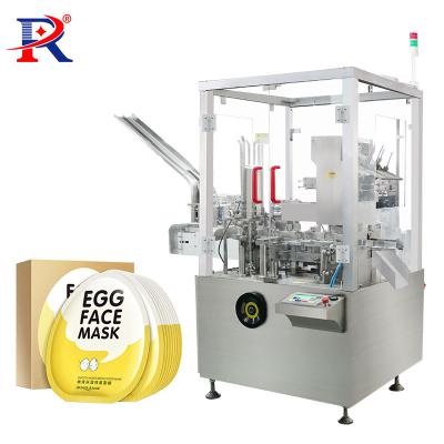 China 125 Commodity Cartoning / Min Automatic Cartoning Machine For Soap Bars Face Mask for sale