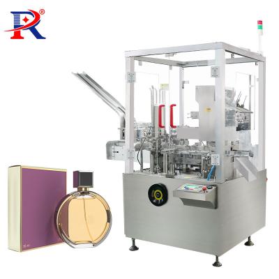 China 125 Commodity Cartons / Min Automatic Cartoning Machine For Soap Bars Perfumes Bottle for sale