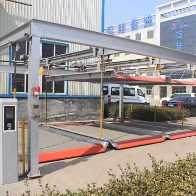 China Two Level Automatic Parking Elevator Sliding Puzzle Car Auto Parking for sale