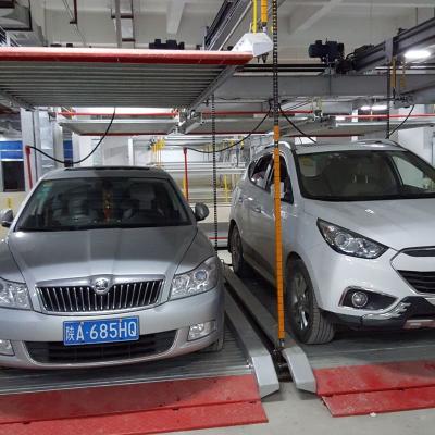 China Mechanical Type Lift-Sliding Steel Car Puzzle Parking Lift for sale