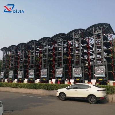 China Parking Lot Solutions Carousel Building Park Automatic Vertical Car Rotary Parking Equipment 2350KGS for sale