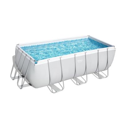 China Armable Swimming Pool Bestway Estructural Desmontables Piscina Fuori Terra Piscinas Rectangular Oval Round Household Pool Above Ground Pool for sale