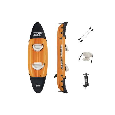 China Bestway 65077 Hydraulic Force Lite Quick X2 10ft Easy Setup 6in x 35in Inflatable Kayak 2 Person for sale