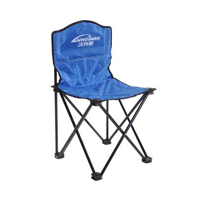 China Quick Folding And Easy Carry Blue Whotman WY1317 Outdoor Travel Fishing Foldable Camping Chair for sale