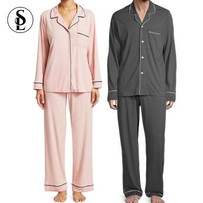 China Manufacturer Bamboo Clothing Custom QUICK DRY pajamas and pants bamboo squishy pajamas for couples women men set for sale