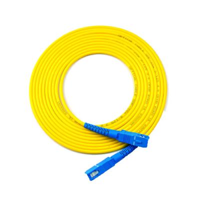 China High Quality Customizable SC/UPC-SC/UPC Single Mode 9/125 Duplex Fiber Optic Patch Tie 5m OPT 10m for sale