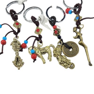 China Wholesale Natural Crystal Religion Alloy Gift China Crafts Key Chains For Decoration for sale