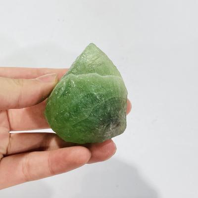 China China High Quality Crystal Stone Reiki Natural Raw Mineral Energy Healing Stones Healing Green Fluorite Raw Stone for sale