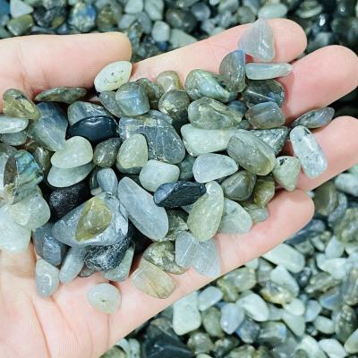 China China hot sale natural crystal healing stones labradorite tumbled fengshui and healing crystal stone for decoration and gifts for sale