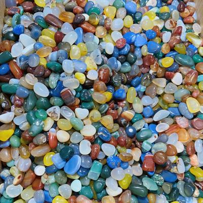 China China Best Quality Colorful Agate Crystals Natural Healing Stones Tumbled Healing Crystal Stone For Decoration And Gifts for sale