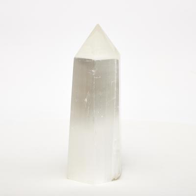 China China hot sale natural crystal healing stones tower selenite point fengshui and healing crystal stone for decoration and gifts for sale