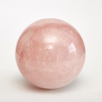 China New china natural crystals healing stones rose quartz ball fengshui and healing crystal stone for decoration and gifts for sale