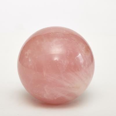 China China Hot Selling Natural Reiki Healing Stones Crystal Ball Pink Crystal Ball Healing Stones Wholesale for sale