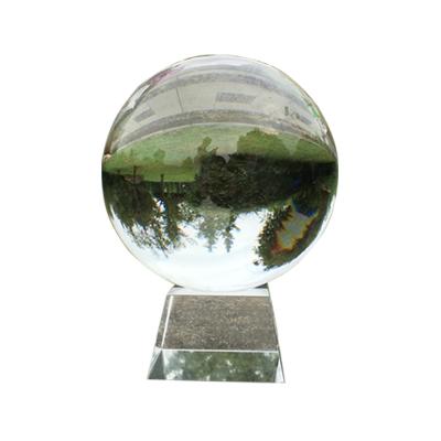 China China Hot Selling Crystal Ball People Open Natural Polished Gemstone Healing Large Transparent Crystal Ball Decoration for sale