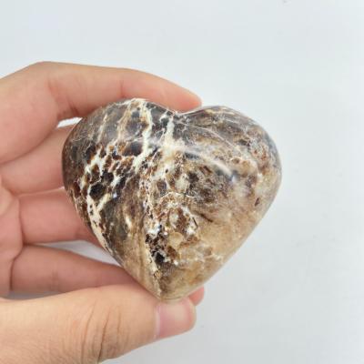 China China Wholesale Natural Stones Healing Crystals Heart Stone Fengshui Opal Stone and Healing Stone for Decoration and Gifts for sale