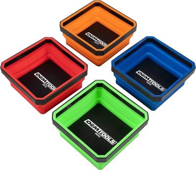 China Hot Selling Tool Tray Collapsible Bowl Mixing Silicone Set for Small Parts and Tools for sale