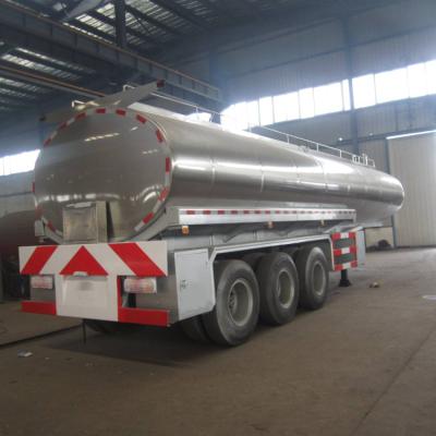 China Hot Selling Food Grade Stainless Steel (SS304 -2B) 2019 Hongyu 3 Axles 45m3 High Quality Brand New Food Tanker Trailer for sale