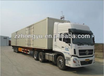 China Container Semi Trailer Truck Trailer 40 Axle 30T-40T 3 Feet for sale