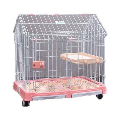 China Best Selling Colorful Metal Small Breathable Cat Cages Cheap Cat Cage Indoor Pet DIY Dog Cages Rooms for sale