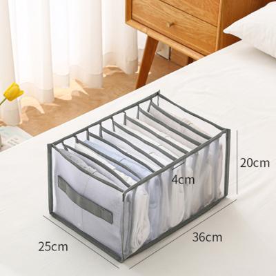 China CLASSIC Socks Storage Box Household Organizer Dividing Bra Grid Underwear Storage Box Underwear Drawer Three-Piece Set Type for sale