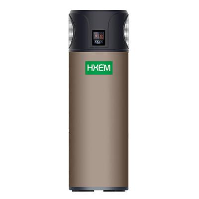 China Household Power World Air Source Heat Pumps All In One Heat Pump Water Heaters For Family Use With 150l 200l 300l for sale