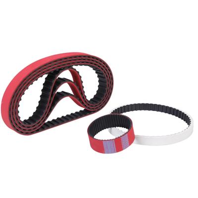 China Red Coated Packing Machine Belt For Packing Machine for sale