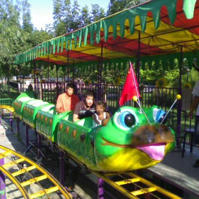 China Outdoor fun ride worm coaster for kids and family for sale