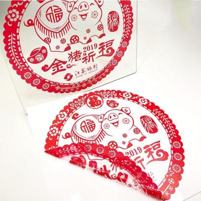 China UV Resistant Custom Vinyl Transparent/Clear Static Cling Window Stickers Decals for sale