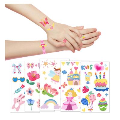 China 100pcs Wholesale Temporary Body Arm Face Decorative Tattoo Sticker Waterproof Temporary Tattoo Stickers for sale