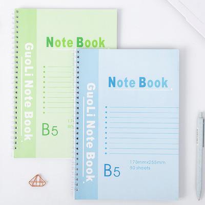 China A4 A6 B5 Style Spiral Normal Usual Size Notebook Thick Notebook School Notebooks for sale