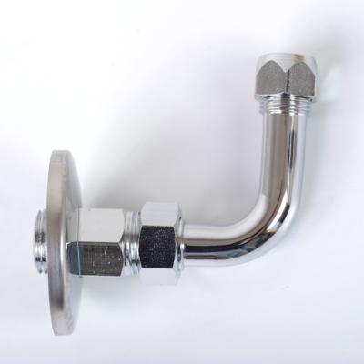 China Brass Polishing Elbow Metered Taps for sale