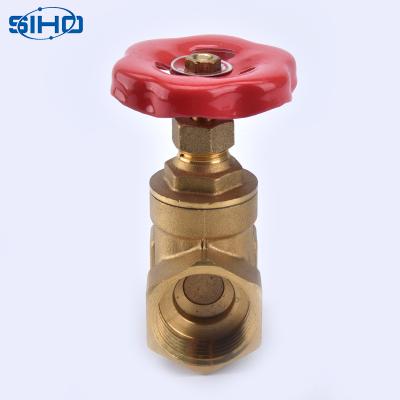 China Brass Water Normal Temperature Brass Gate Valve Manufacturer China General BSP General BSP OEM OEM SIHO Supplier Standard Size for sale