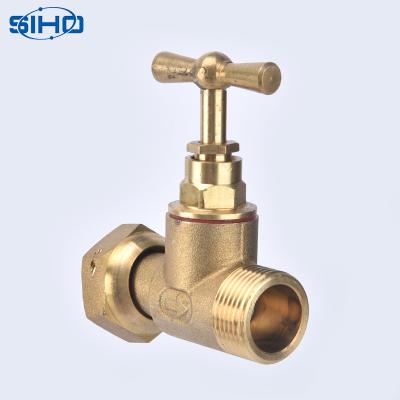 China General gate valve with cheap brass standard normal water temperature China connector factory supply price color ball brass manual BSP for sale