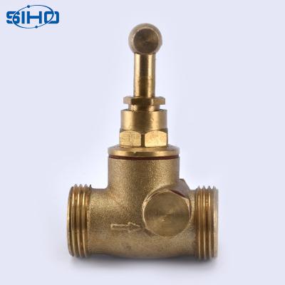 China General Forged 2 Way Standard Brass Standard Temperature Brass Water Gate Valve Brass General BSP OEM Manual Italy Color Ball Manual Normal Temperature CN; ZHE SIHO for sale