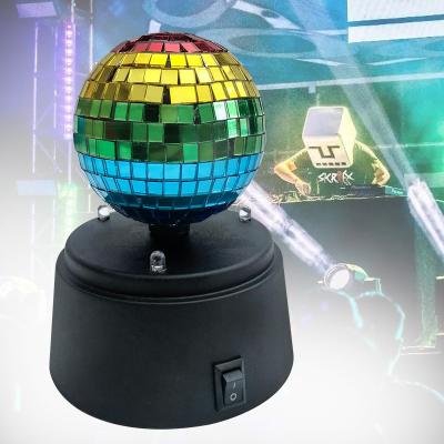 China Morden Stage Decoration Mini Ball Bar Light Diffuser DJ Club Party Festivals Show Rotate RGB Disco Ball Room Lights for sale