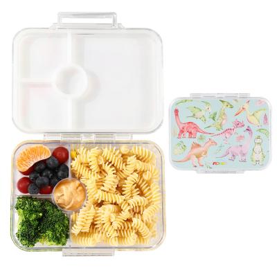 China 2022 Aohea kids lunch box bento box bpa free microwavable material custom logo Microwavable safe bento box for kids for sale