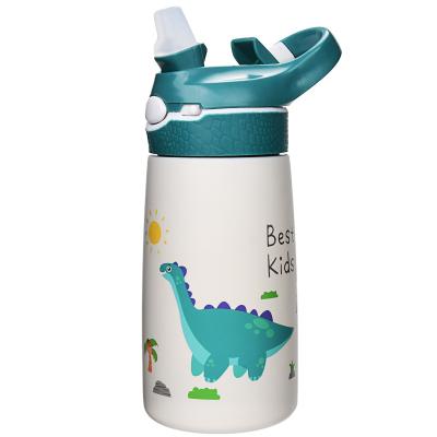 China aohea PORTABLE kids custom logo bpa free 400ml double wall stainless steel water bottle for sale