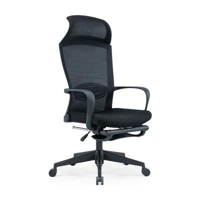 China (Height)QS-OMC10 Adjustable Reclining Ergonomic Office Mesh Chair With Foot Pedal for sale