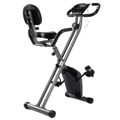 China Adjustable Magnetic Resistance Indoor Cycling Bike Stationary Cardio Waist Exercise Bike Fitness Machines For Home Gym for sale