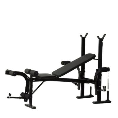 China Multifunctional Hot Selling Home Fitness Equipment Adjustable Gym Rack Weight Lifting Rest Bench for sale