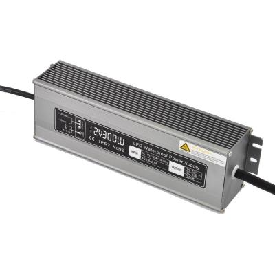 Cina SMPS AC DC Waterproof IP67 300W 12V 25A LED Power Supply for Outdoor Lighting in vendita